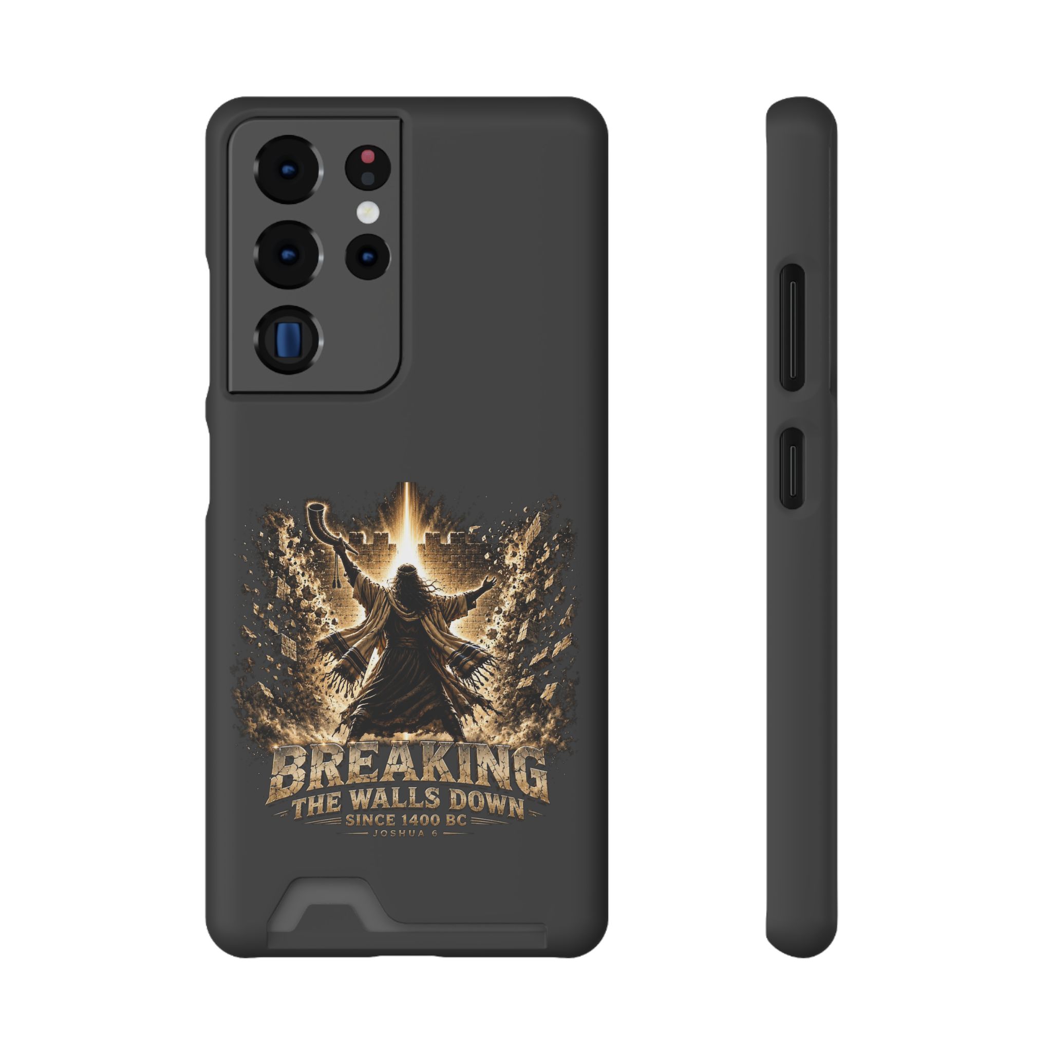 Breaking The Walls Down Phone Case — Joshua 6 × WWE 96 Breaking The Walls Down Phone Case — Joshua 6 × WWE - Image 96