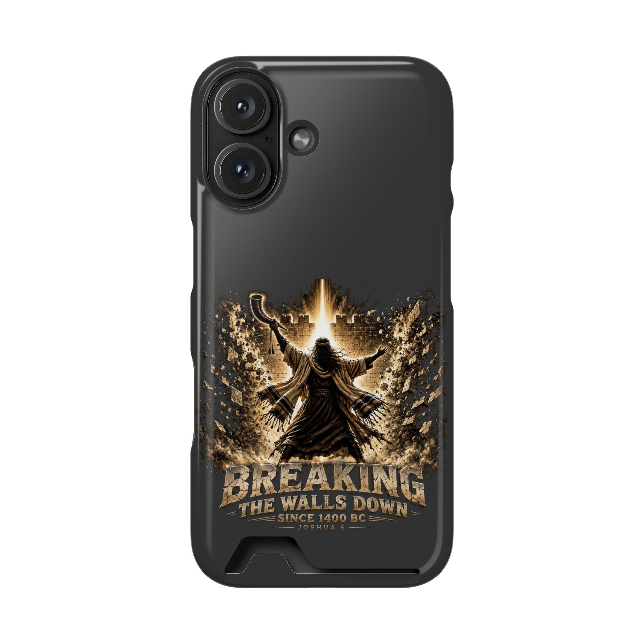 Breaking The Walls Down Phone Case — Joshua 6 × WWE 125 Breaking The Walls Down Phone Case — Joshua 6 × WWE - Image 125