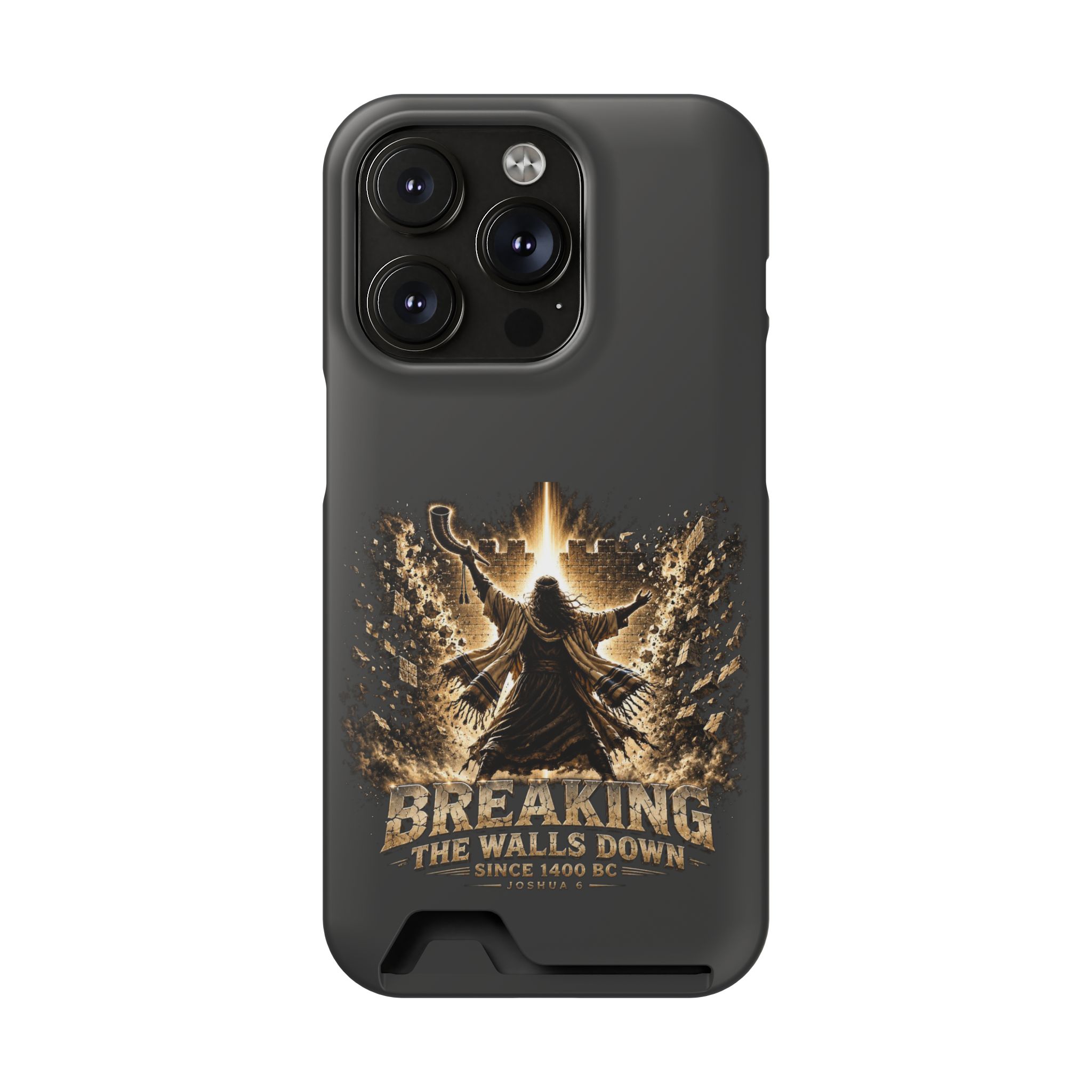 Breaking The Walls Down Phone Case — Joshua 6 × WWE 110 Breaking The Walls Down Phone Case — Joshua 6 × WWE - Image 110