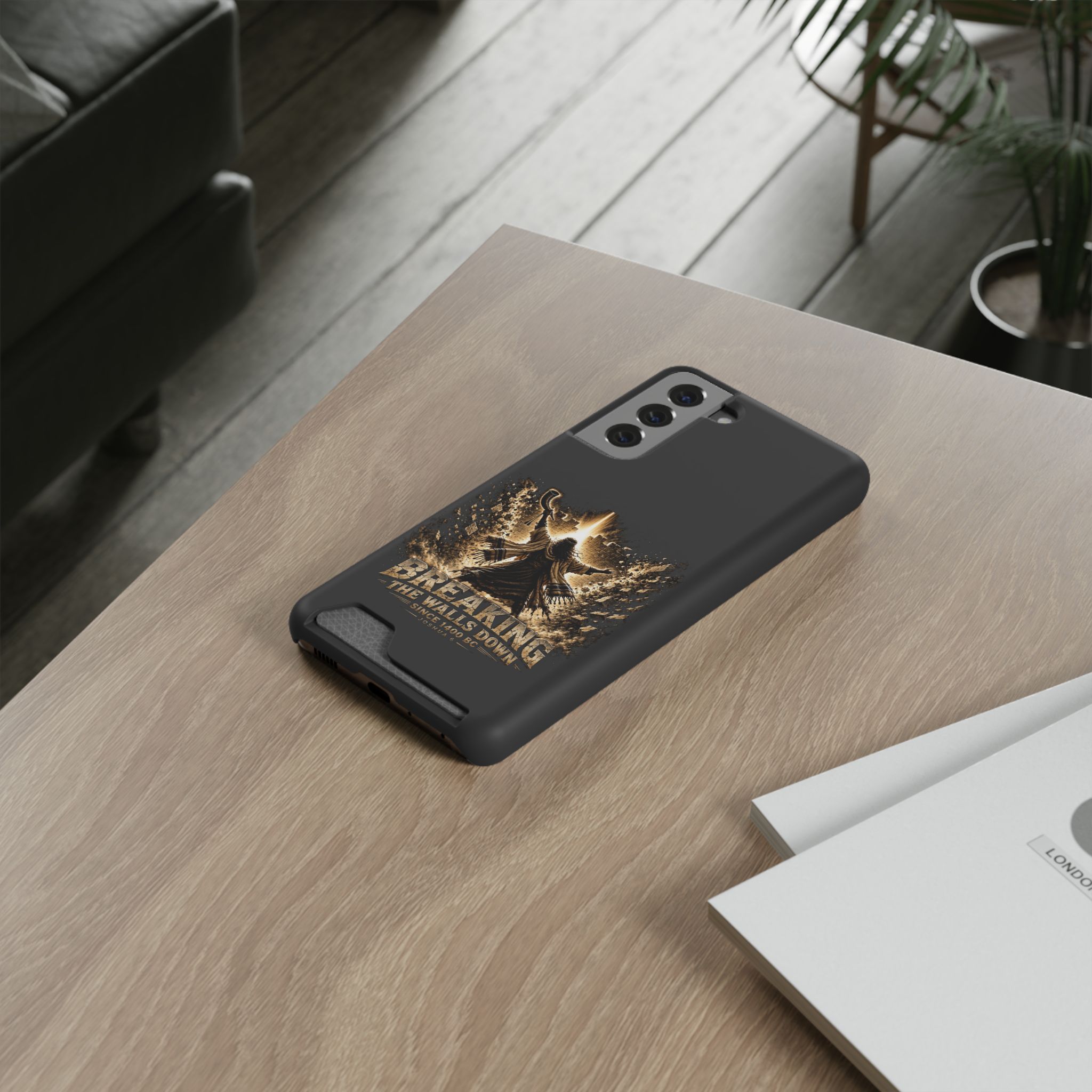 Breaking The Walls Down Phone Case — Joshua 6 × WWE 80 Breaking The Walls Down Phone Case — Joshua 6 × WWE - Image 80