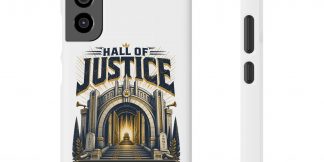 Hall of Justice Phone Case — 1 Kings 7:7 × SuperFriends