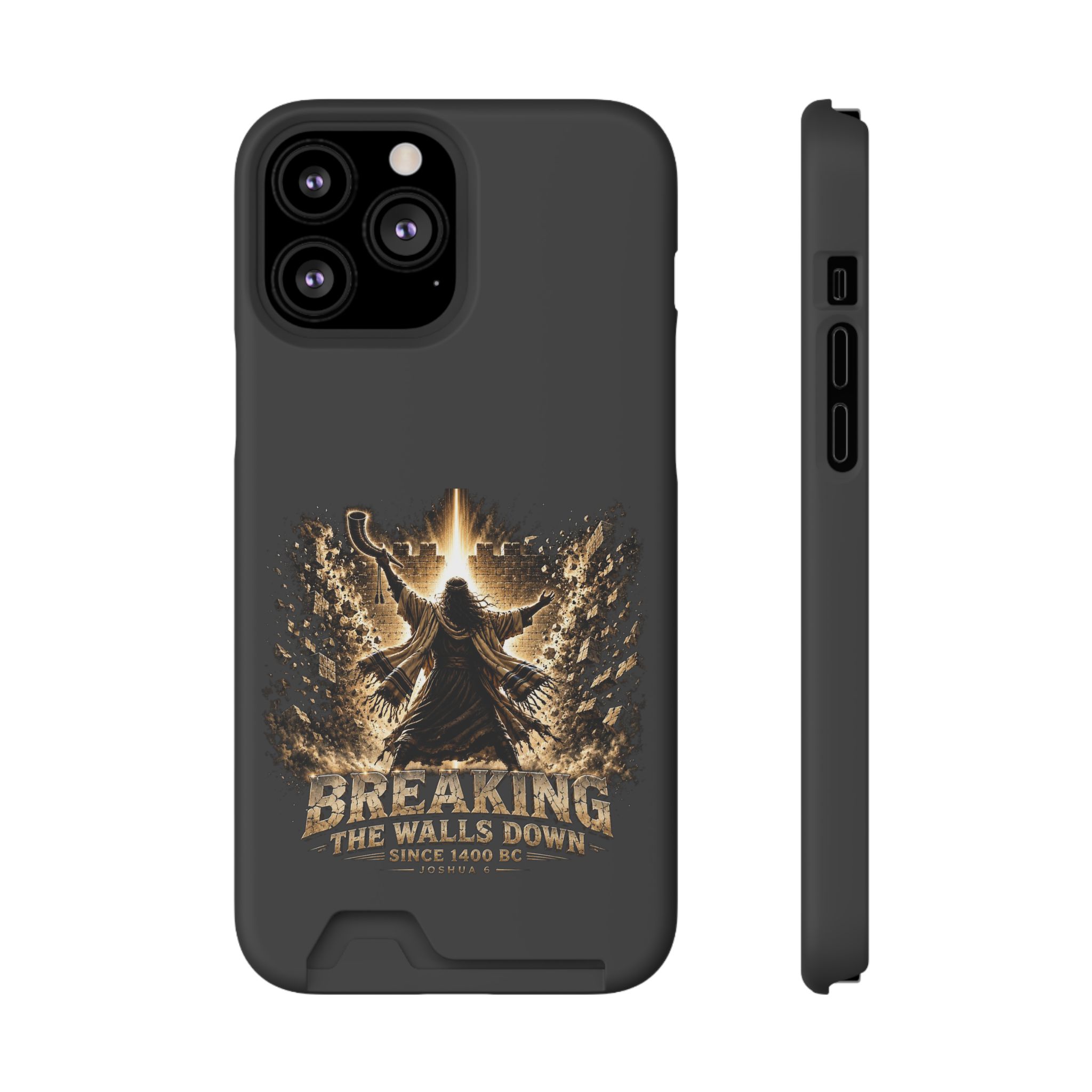 Breaking The Walls Down Phone Case — Joshua 6 × WWE 66 Breaking The Walls Down Phone Case — Joshua 6 × WWE - Image 66