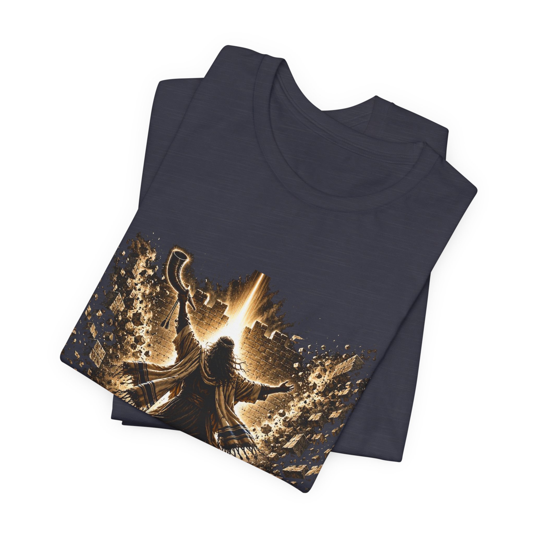 Breaking The Walls Down Tee — Joshua 6 × WWE 35 Breaking The Walls Down Tee — Joshua 6 × WWE - Image 35