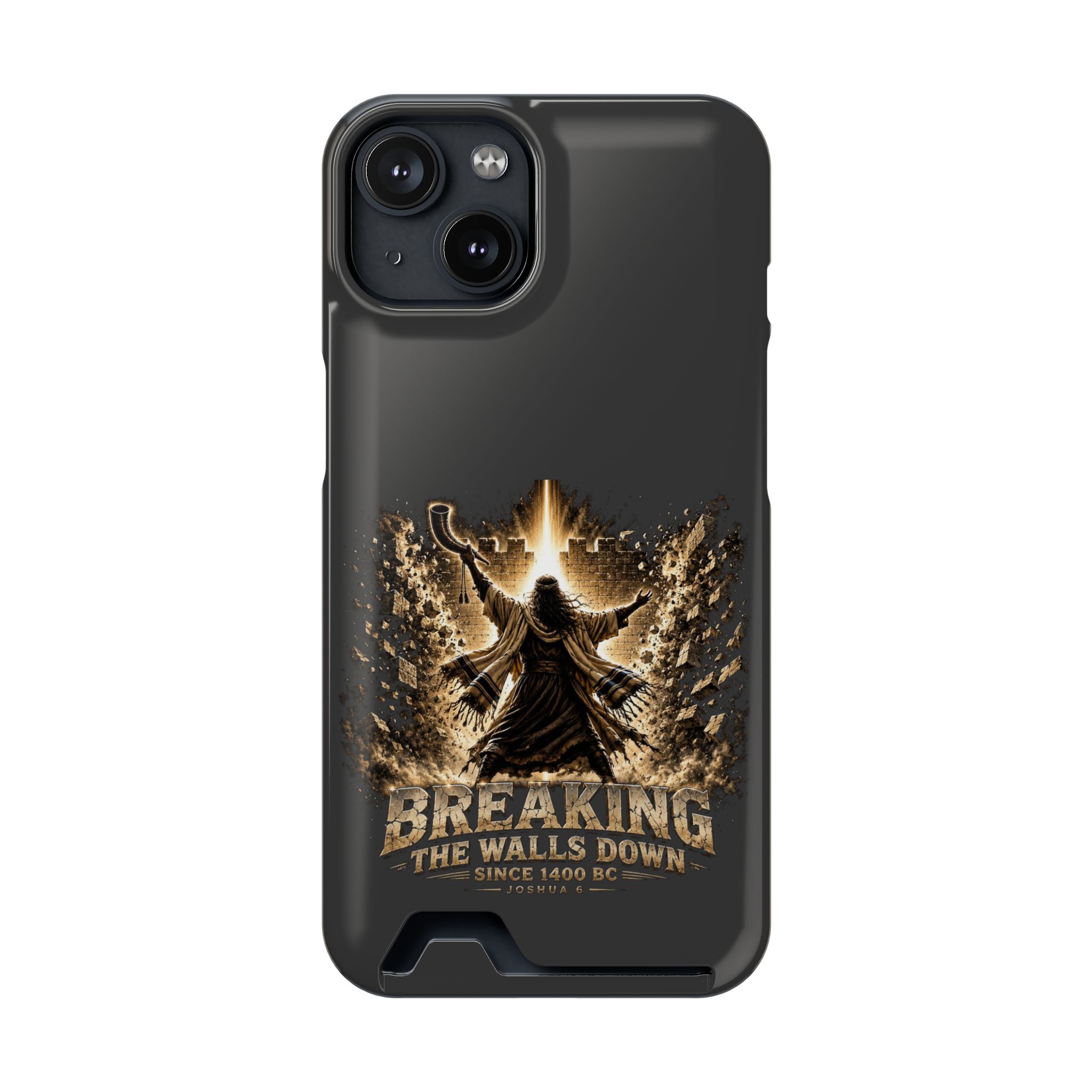 Breaking The Walls Down Phone Case — Joshua 6 × WWE 113 Breaking The Walls Down Phone Case — Joshua 6 × WWE - Image 113