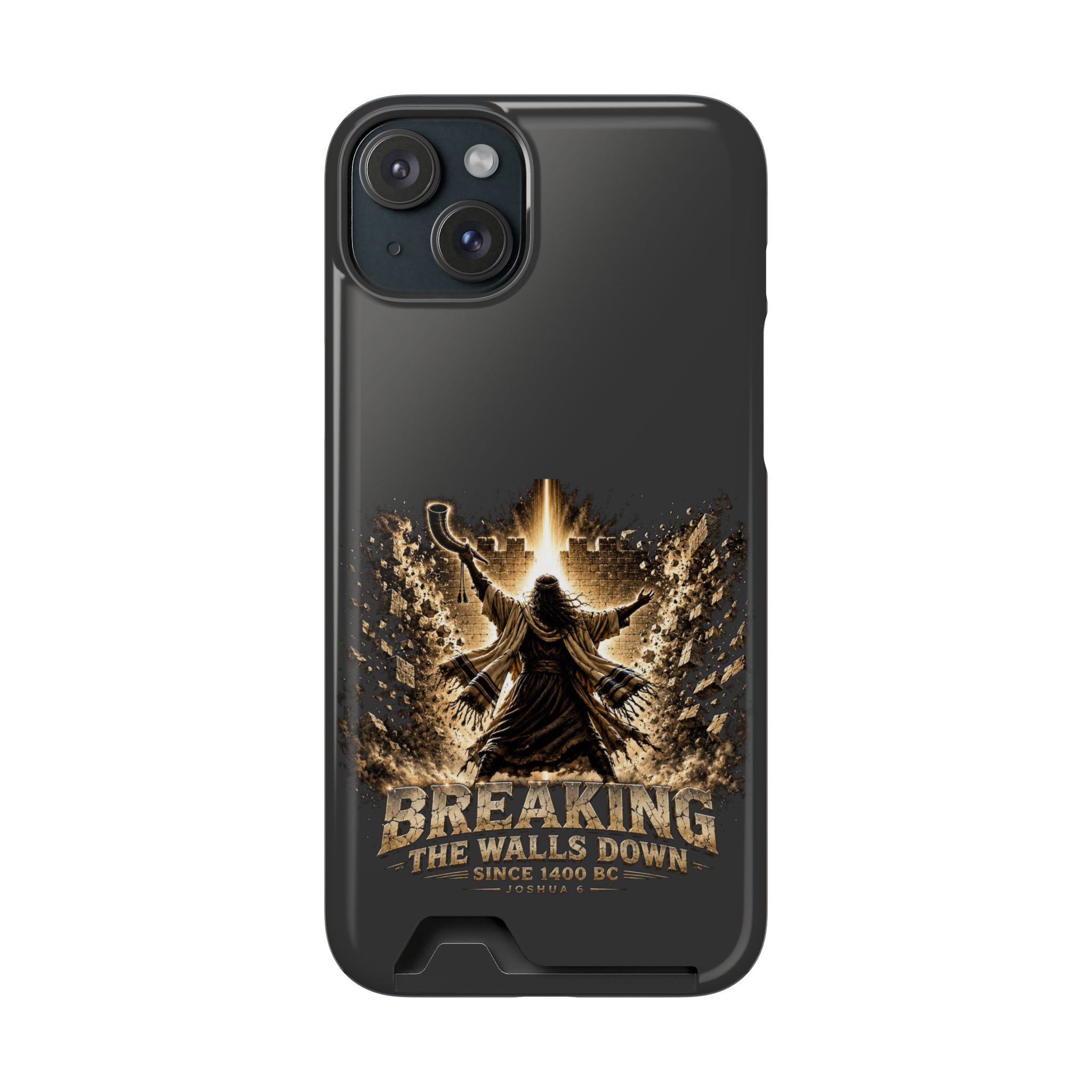 Breaking The Walls Down Phone Case — Joshua 6 × WWE 121 Breaking The Walls Down Phone Case — Joshua 6 × WWE - Image 121