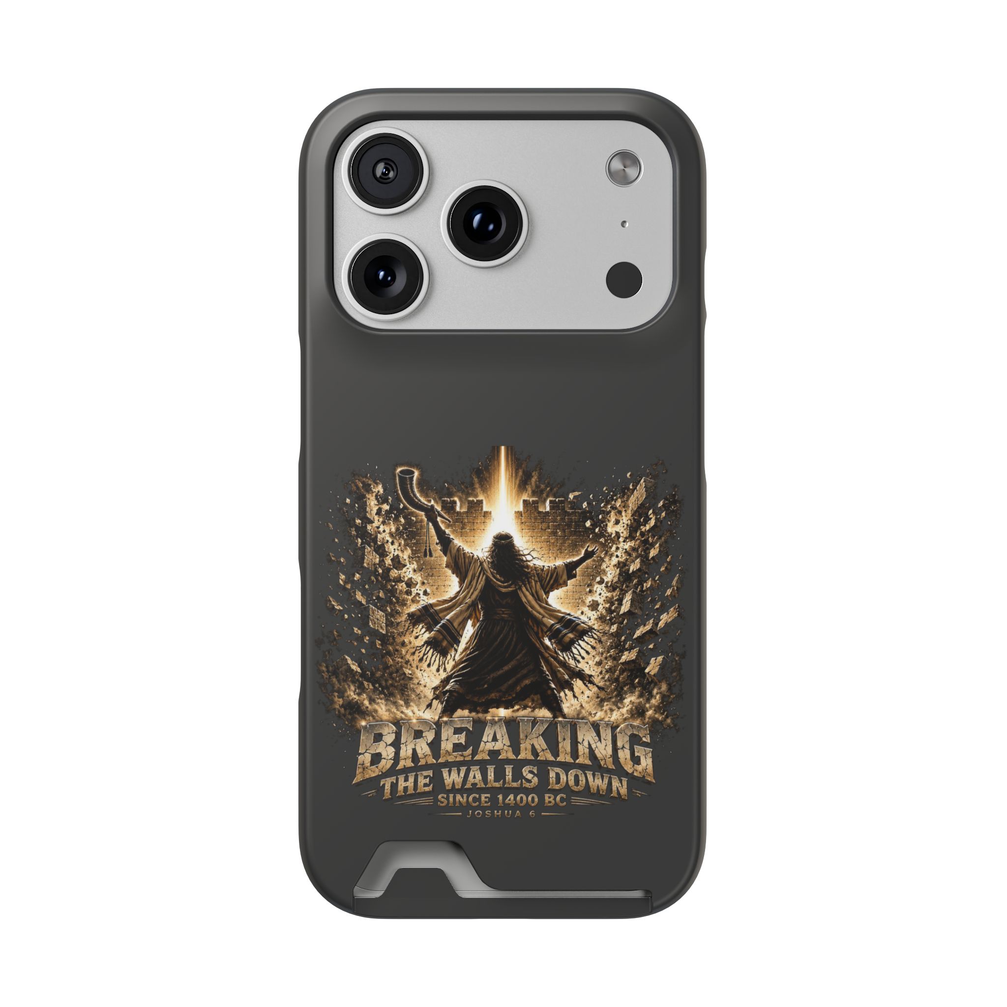 Breaking The Walls Down Phone Case — Joshua 6 × WWE 103 Breaking The Walls Down Phone Case — Joshua 6 × WWE - Image 103